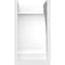 Ekena Millwork Standard Hughes Architectural Grade PVC Bracket, 5"W x 9"D x 9"H BKTP05X09X09HUG - alternate 3